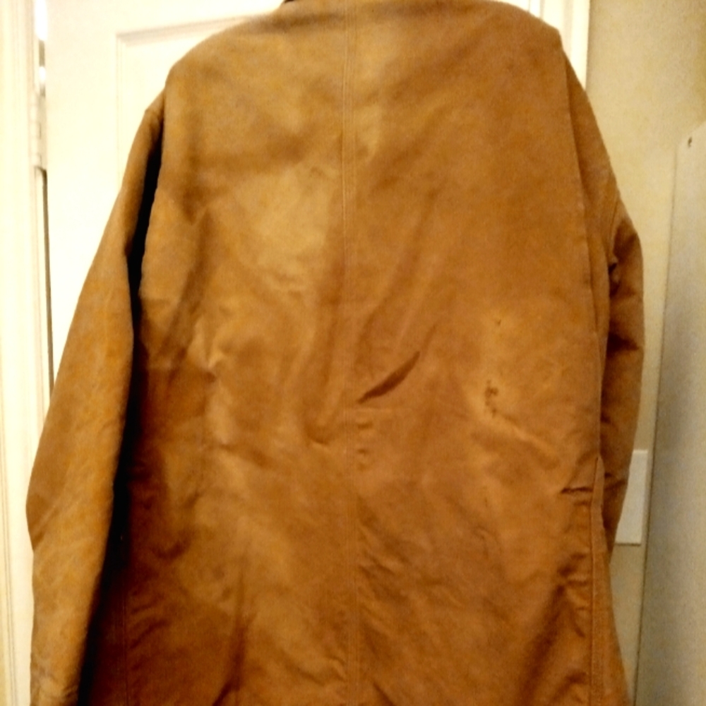Vintage Carhartt Work / Rancher's Jacket * Brown Military Field Jacket - Picture 5 of 6